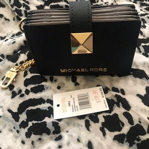 Michael Kors Accordion card case leather KARLA